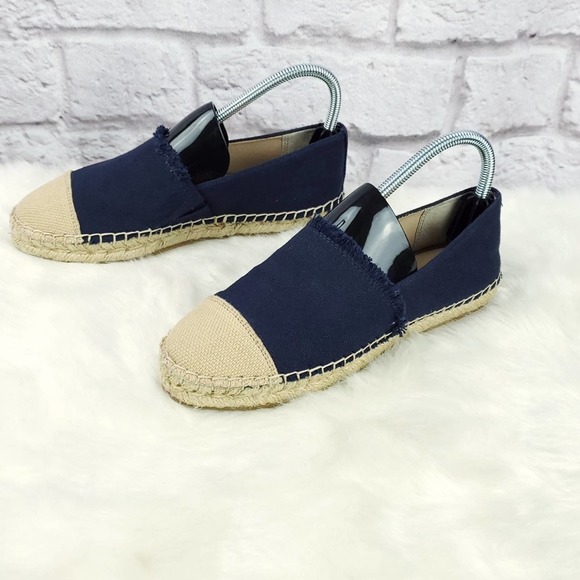 J mclaughlin redding espadrille shoes size 7 blue - Picture 3 of 9